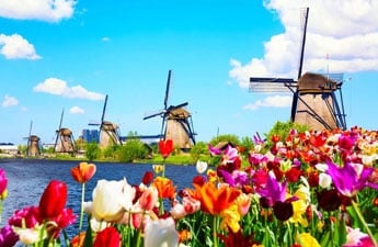 Bike-and-Barge-in-The-Netherlands-for-Tulip-Season